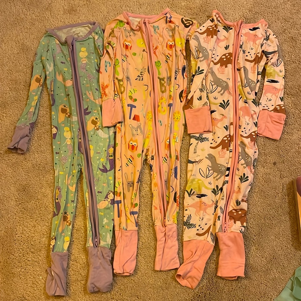 Little Sleepies bundle of 3